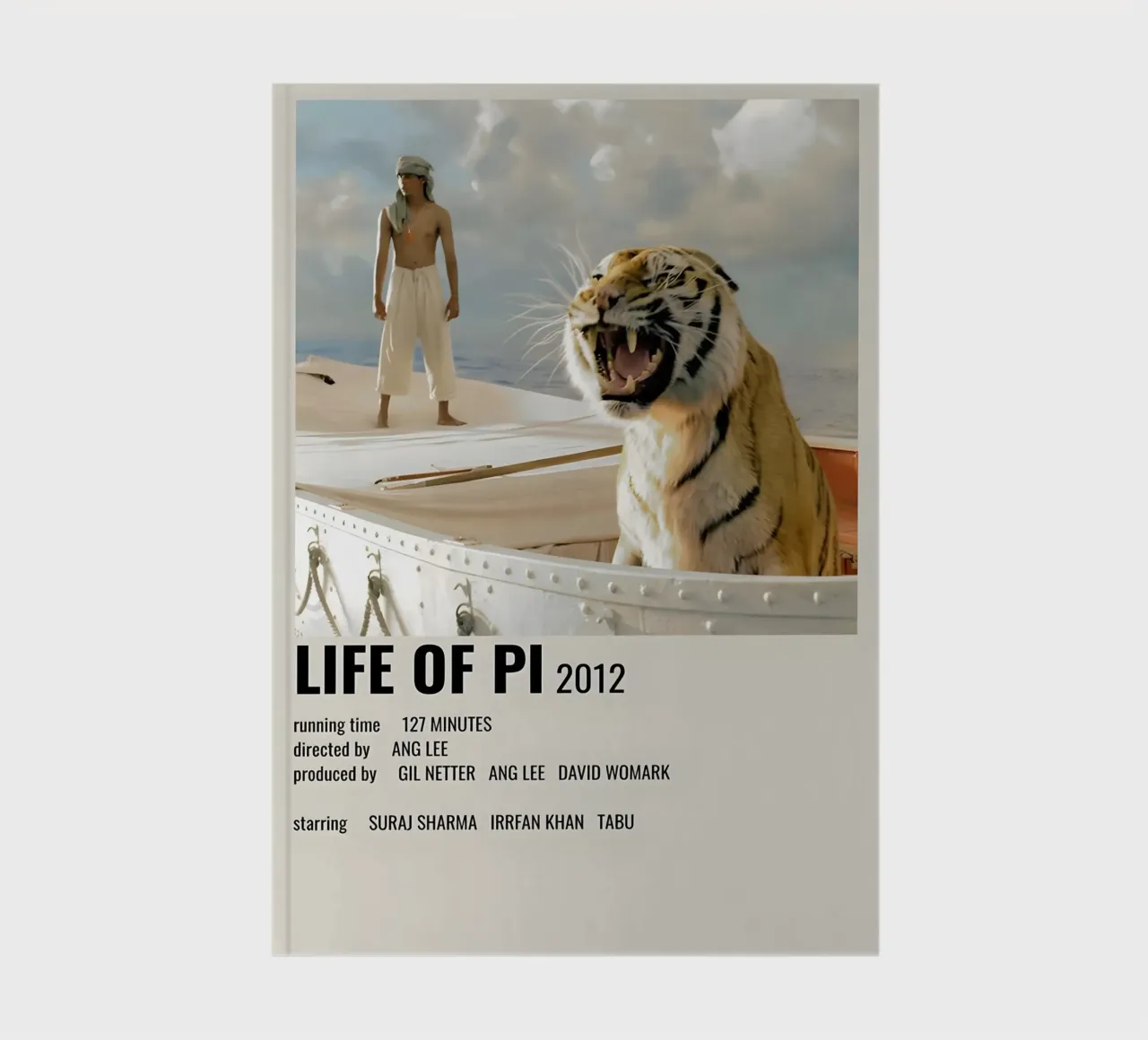 LIFE OF PI 2012 diario da MVFminimalist