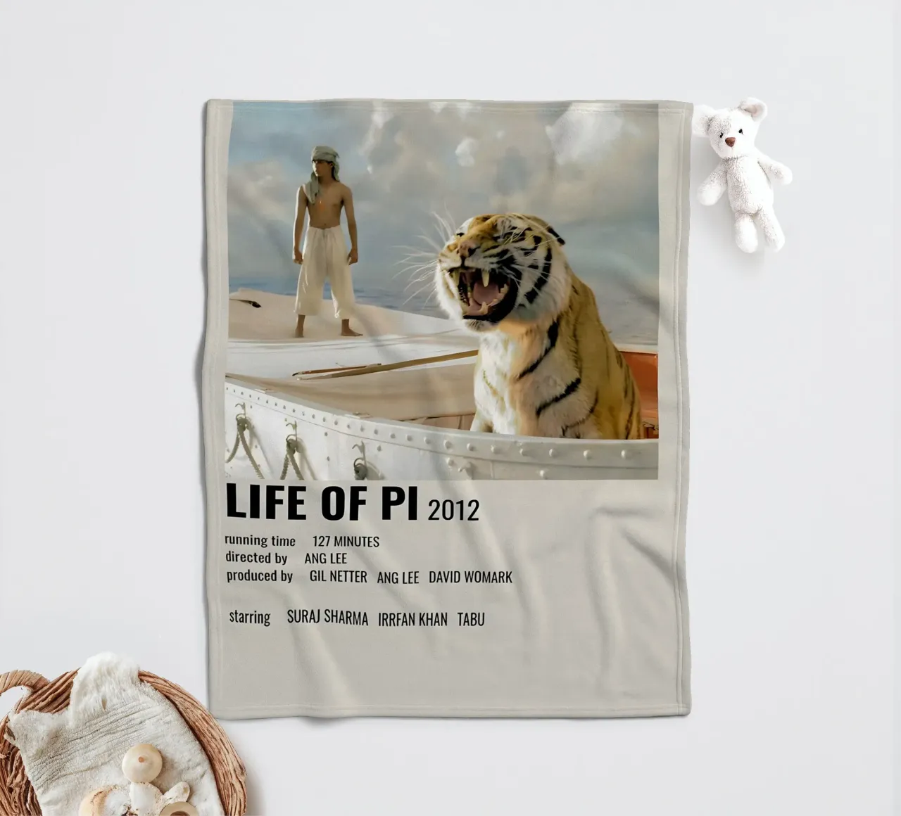 LIFE OF PI 2012 coperta in pile da MVFminimalist