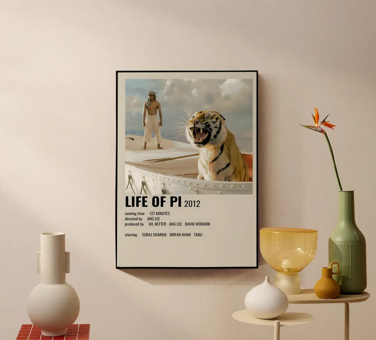 LIFE OF PI 2012 plexiglass da MVFminimalist