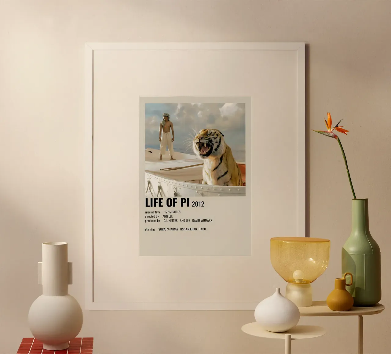 LIFE OF PI 2012 carta hahnemühle da MVFminimalist