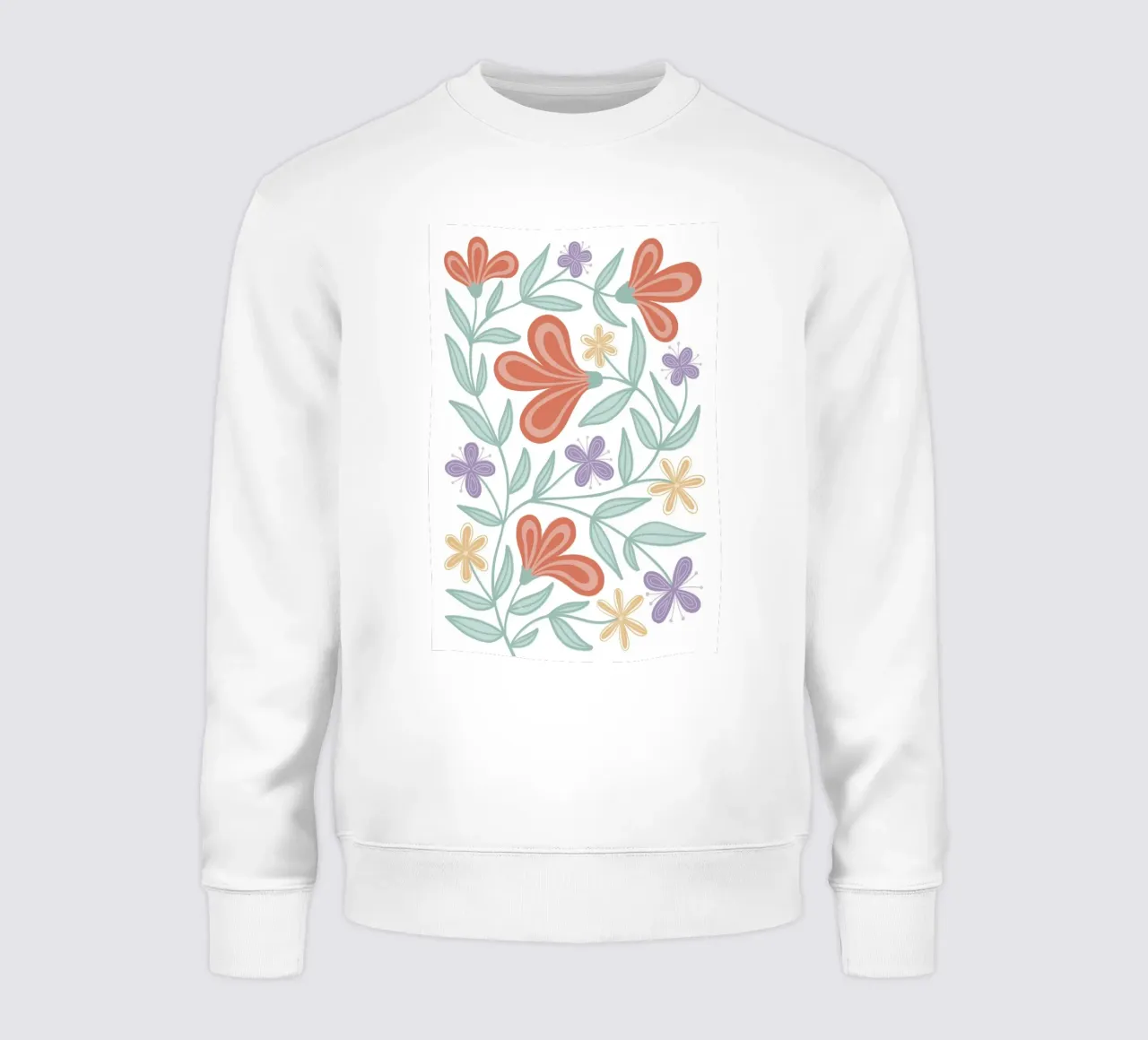 Delicati fiori di primavera felpa da Martina
