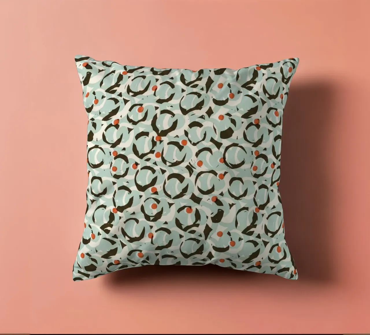 Cyano Pattern No 18 cuscino da treechild