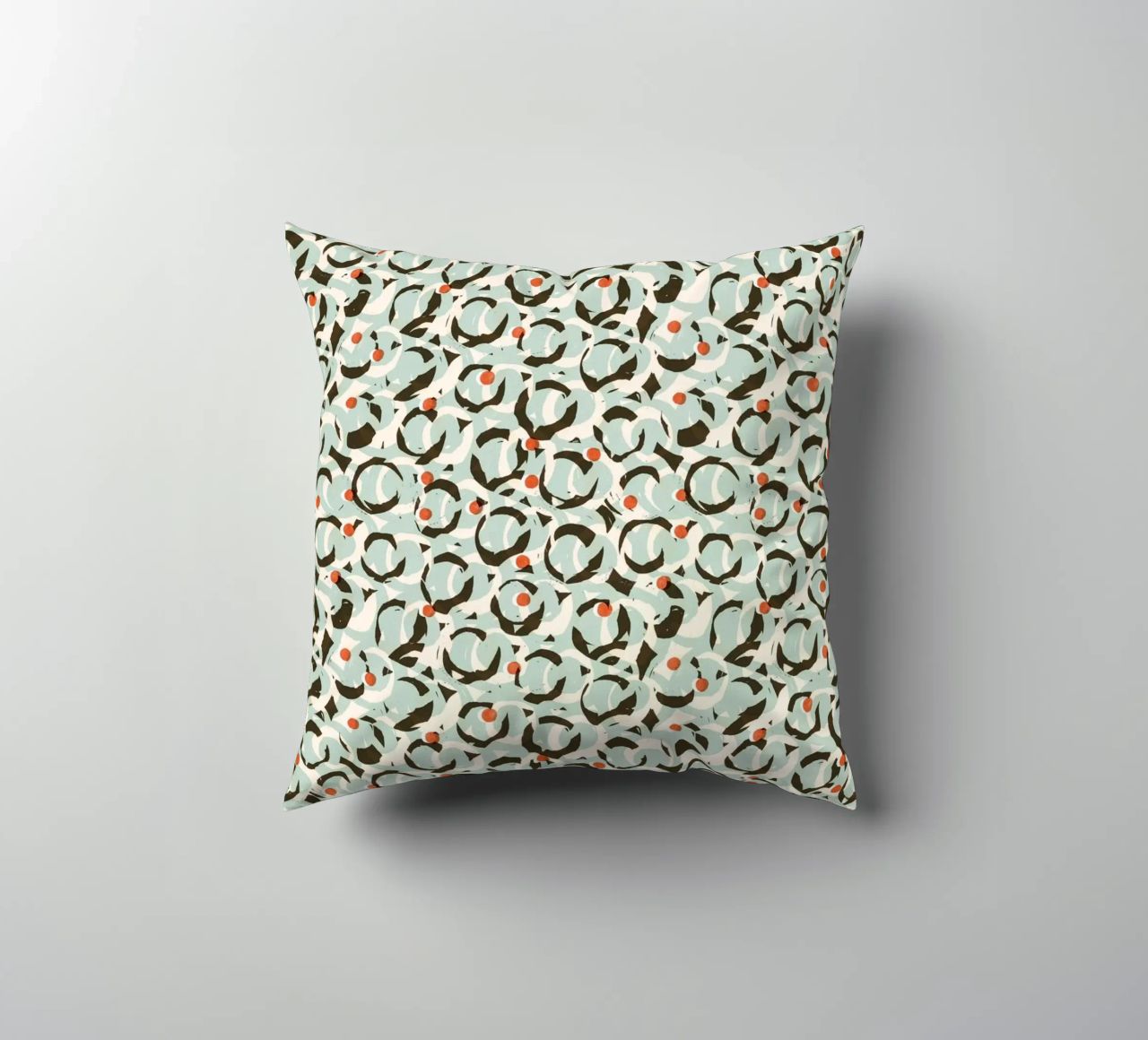 Cyano Pattern No 18 cuscino da treechild
