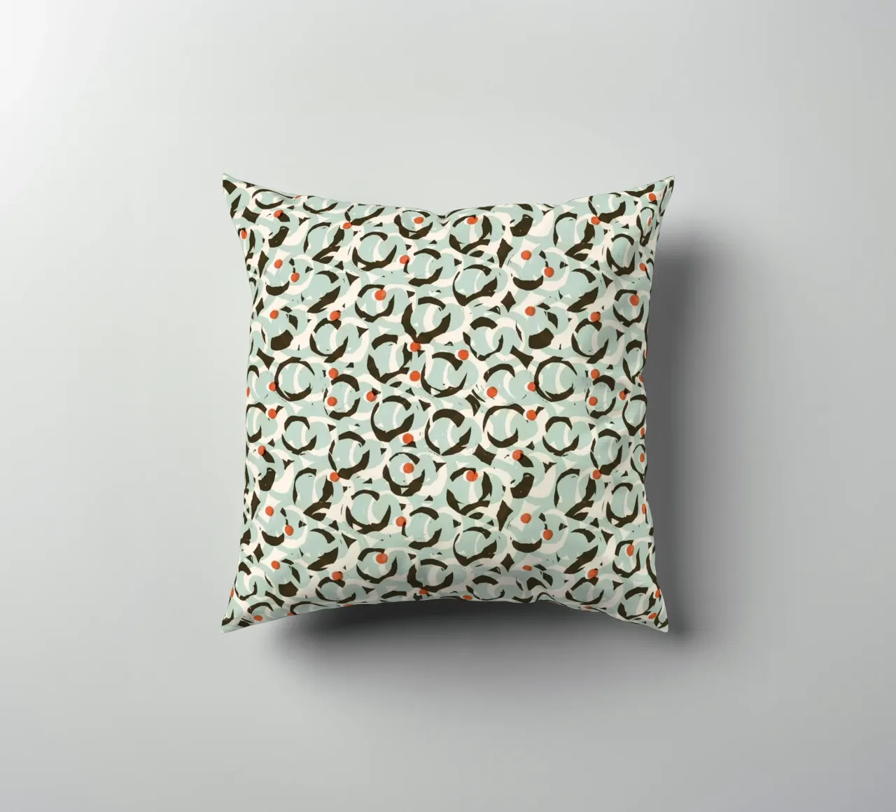 Cyano Pattern No 18 cuscino da treechild