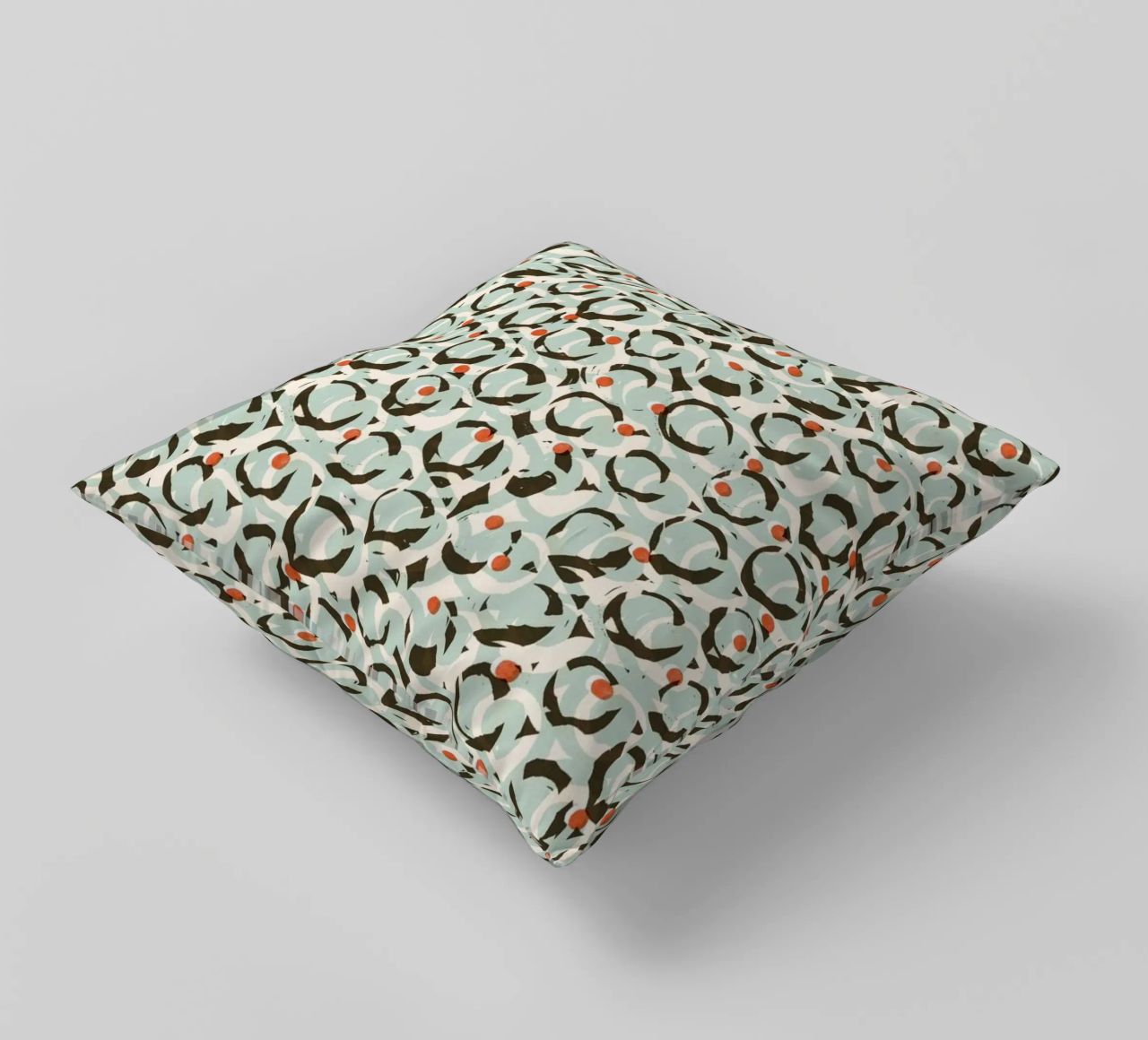 Cyano Pattern No 18 cuscino da treechild