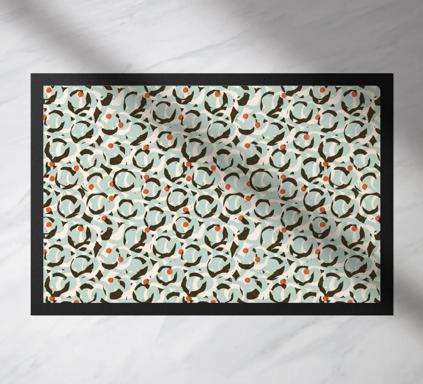 Cyano Pattern No 18 deurmat van treechild