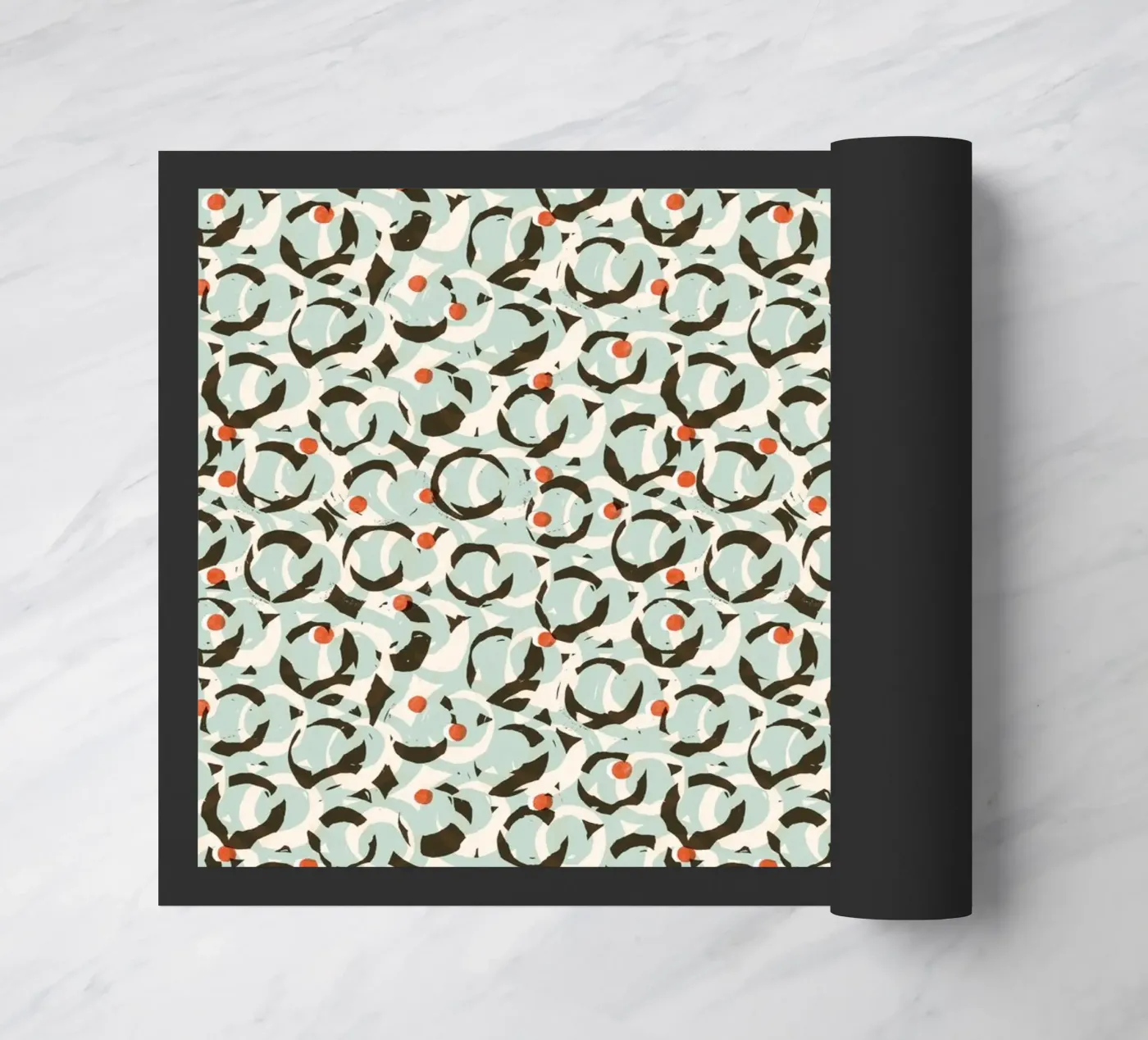 Cyano Pattern No 18 deurmat van treechild