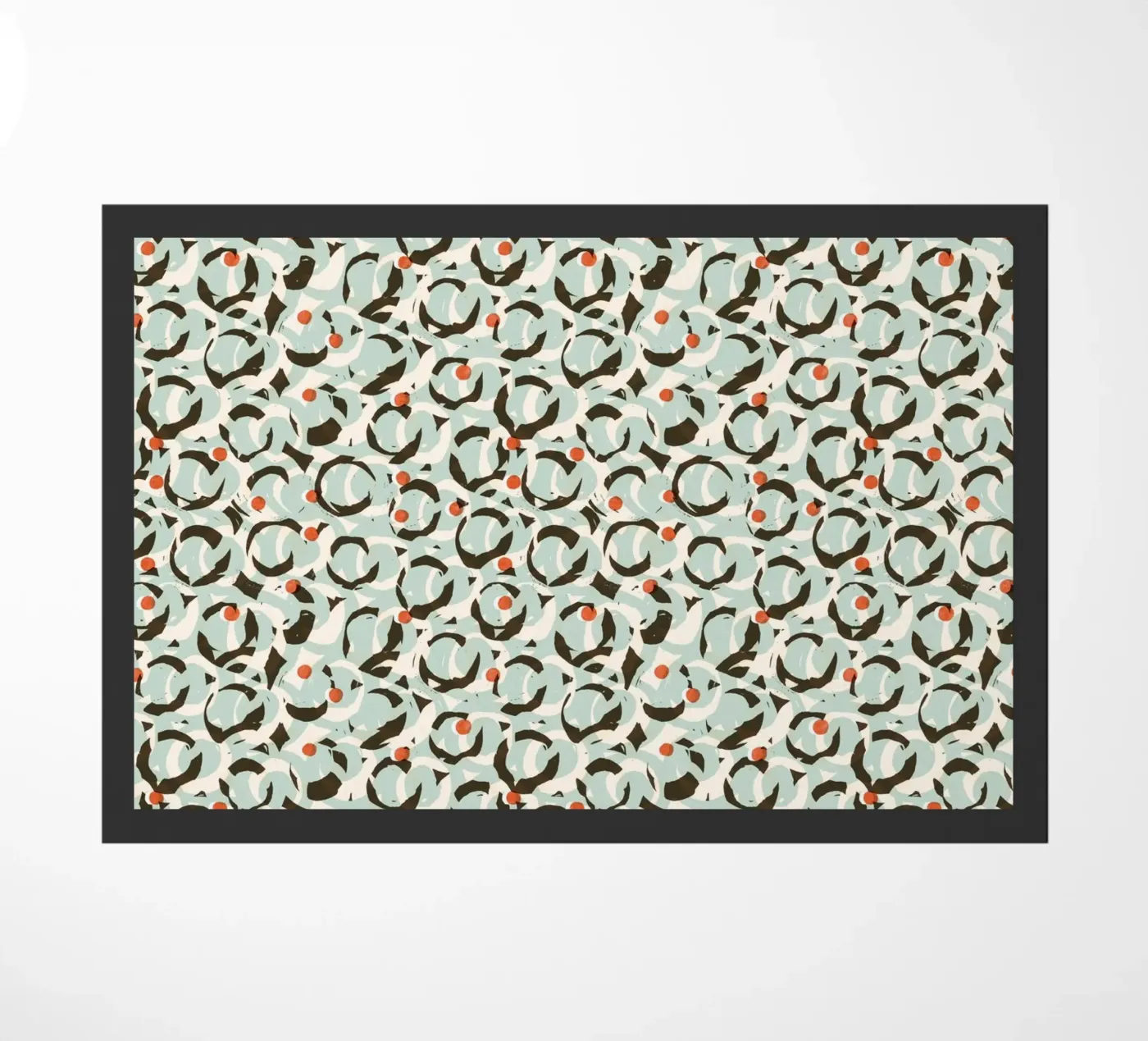 Cyano Pattern No 18 deurmat van treechild