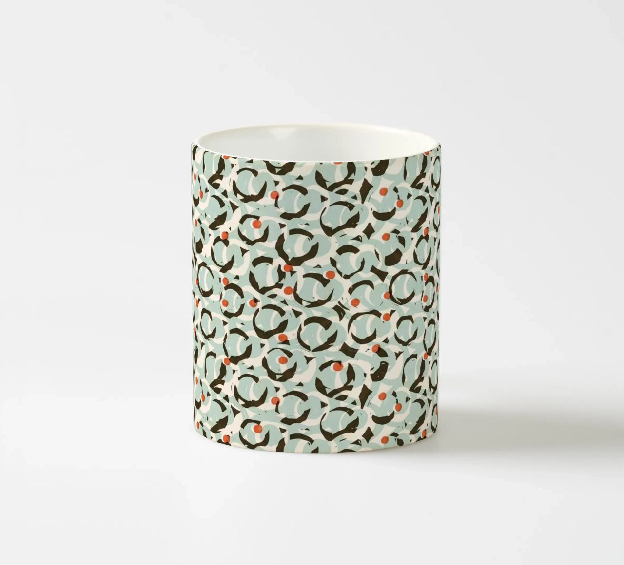 Cyano Pattern No 18 tazza in ceramica da treechild