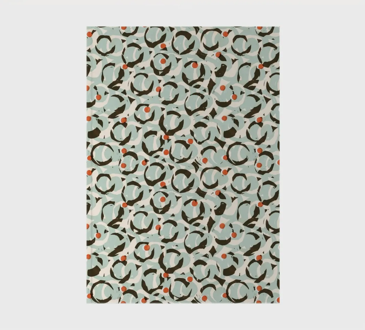 Cyano Pattern No 18 notebook by treechild