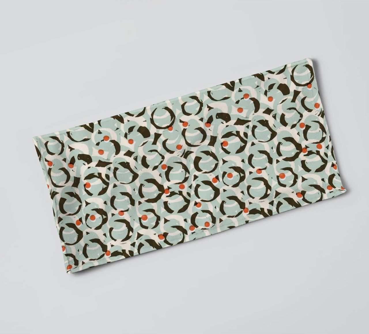 Cyano Pattern No 18 asciugamano da bagno da treechild