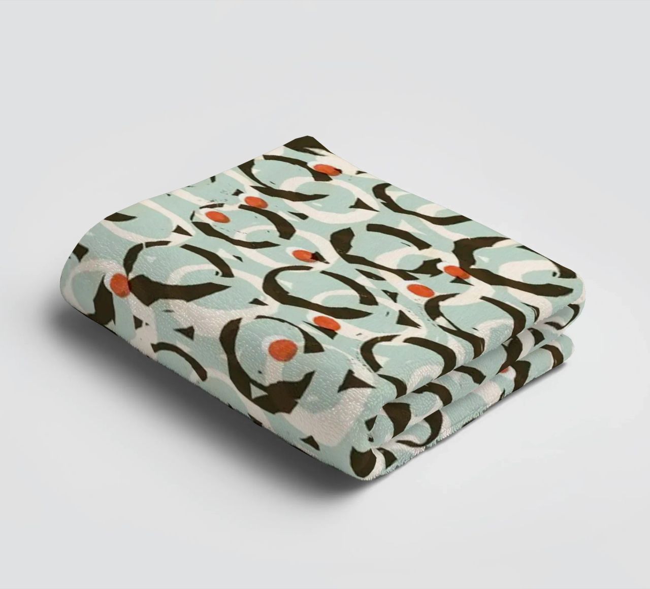 Cyano Pattern No 18 asciugamano da bagno da treechild