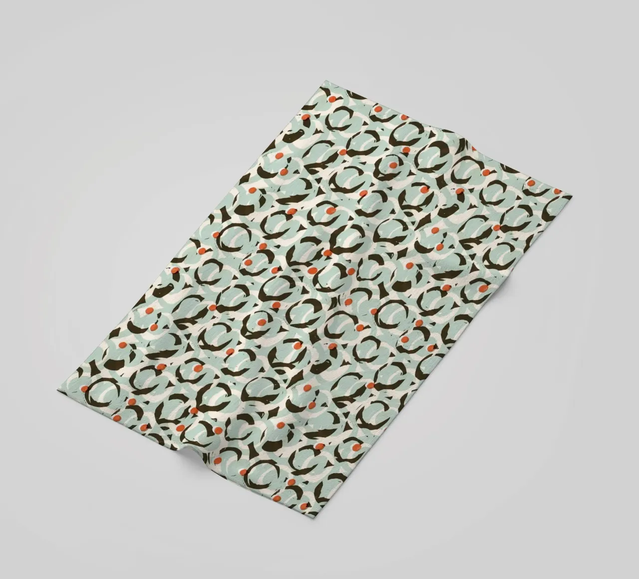 Cyano Pattern No 18 telo mare da treechild