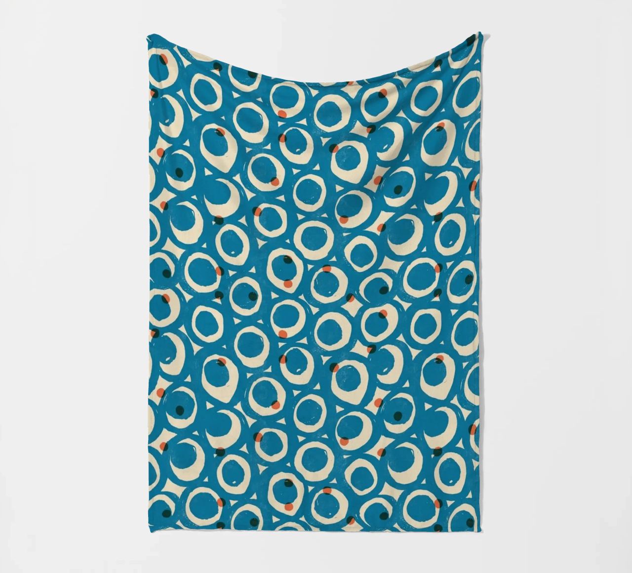 Cyano Pattern No 19 coperta in pile da treechild
