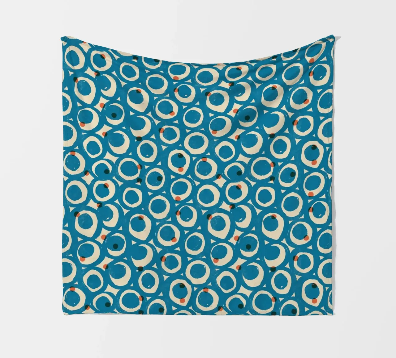 Cyano Pattern No 19 manta de franela de treechild