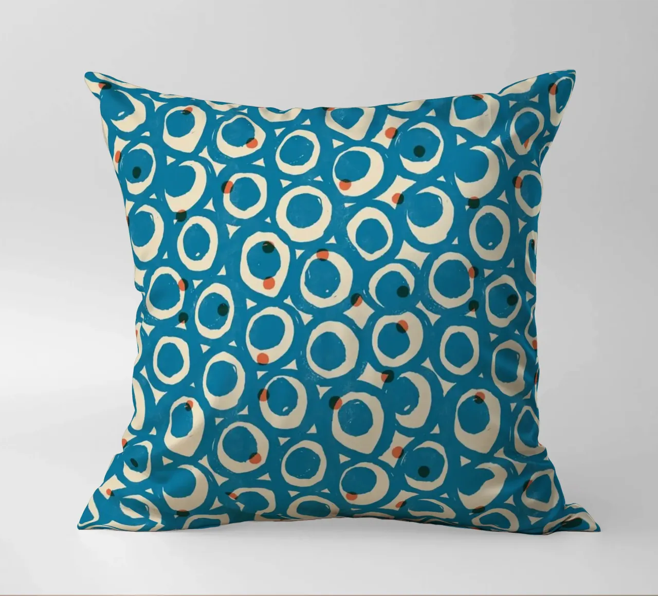 Cyano Pattern No 19 cuscino da treechild