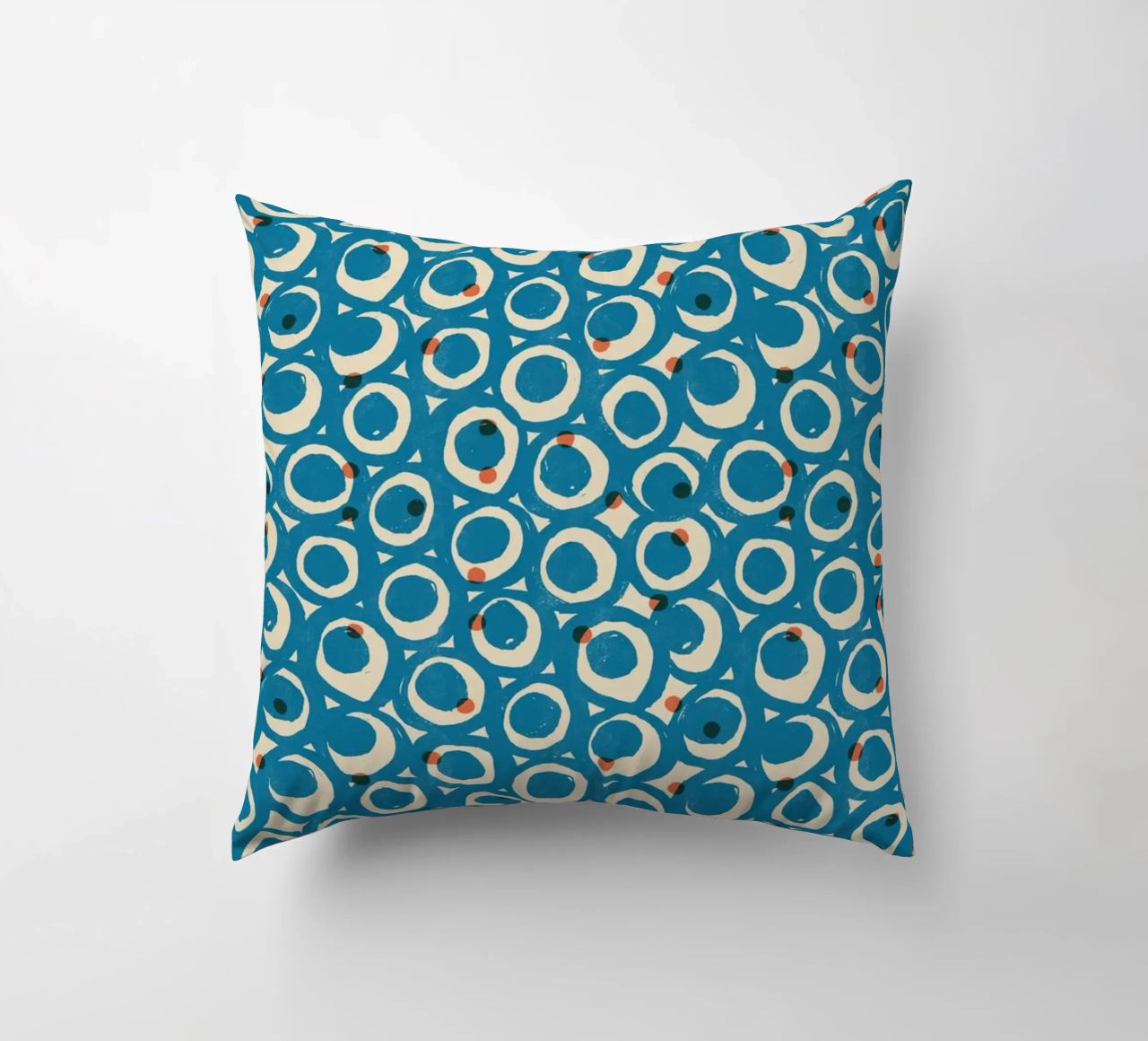Cyano Pattern No 19 cuscino da treechild