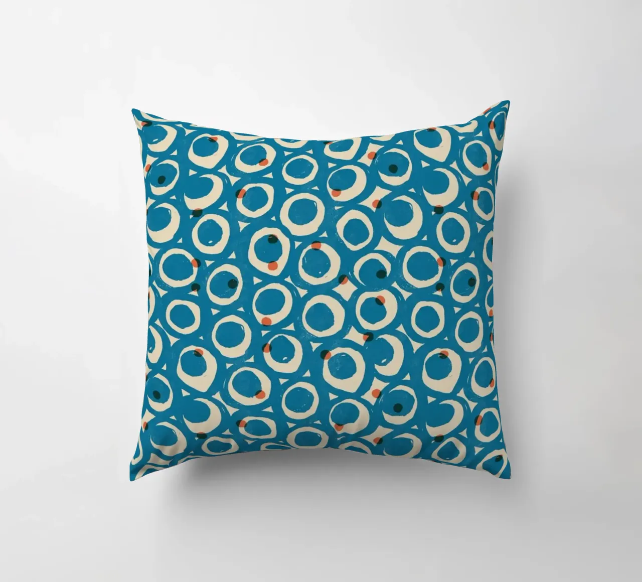 Cyano Pattern No 19 cuscino da treechild