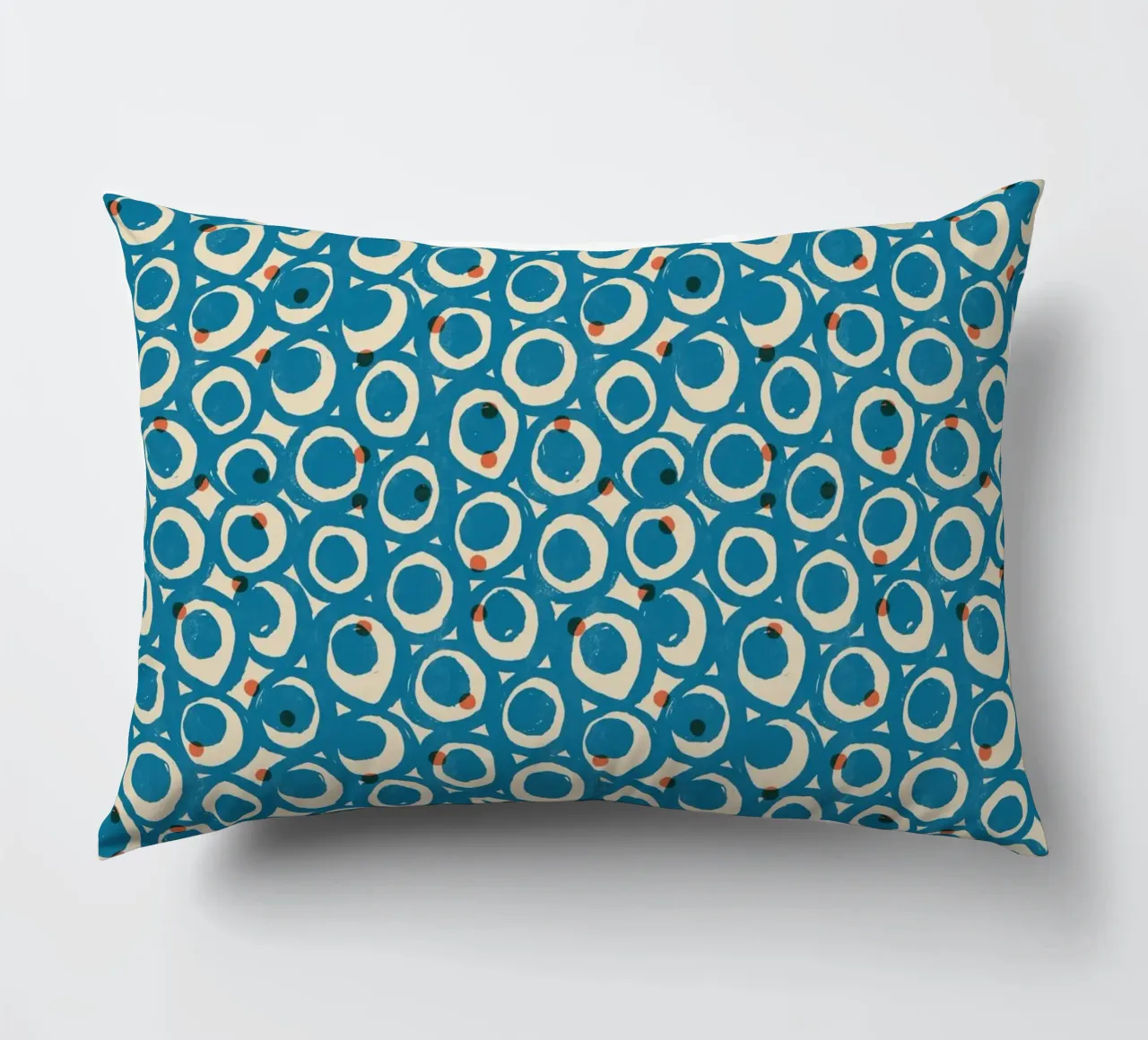 Cyano Pattern No 19 cuscino da treechild