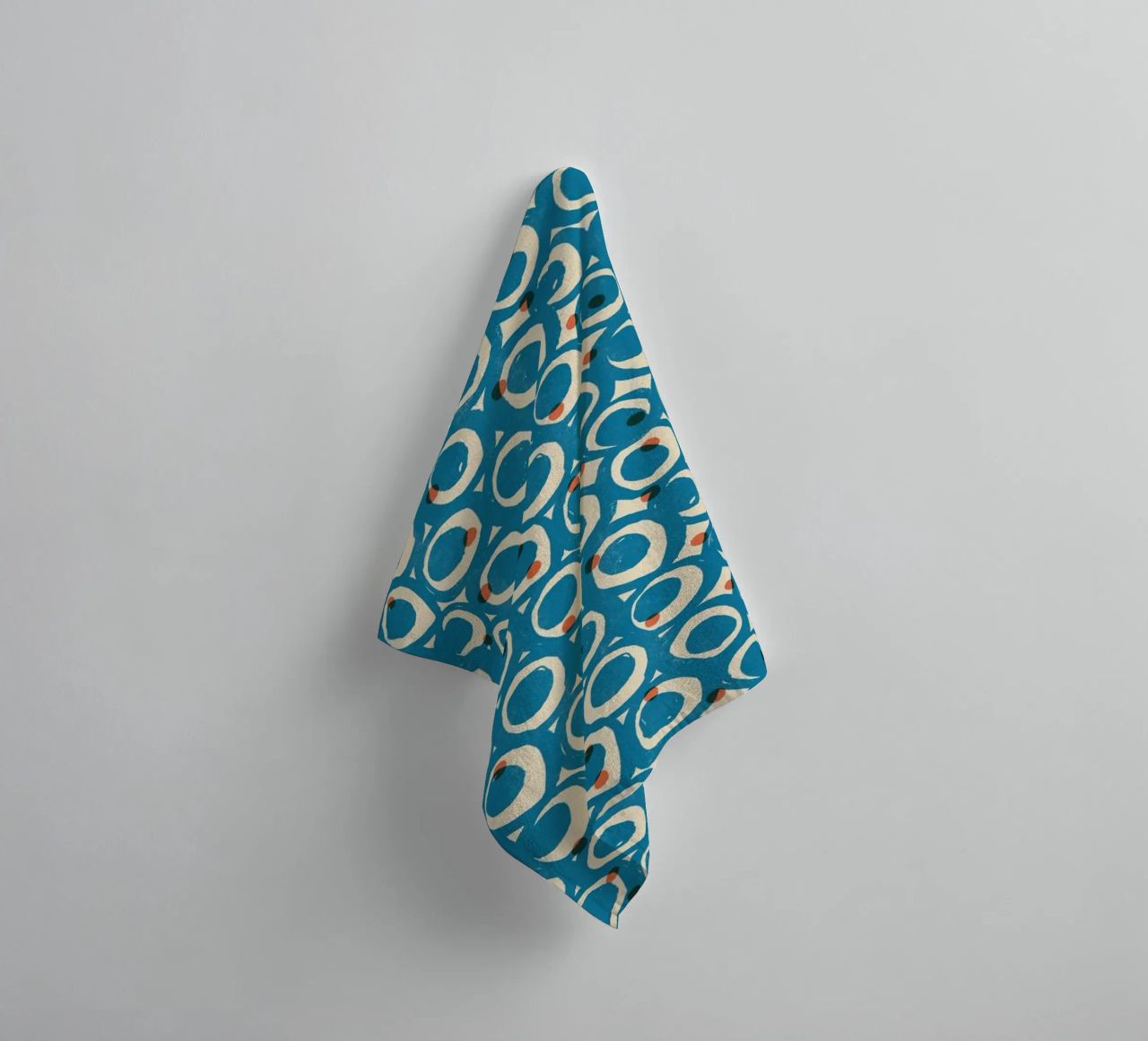 Cyano Pattern No 19 asciugamano da bagno da treechild