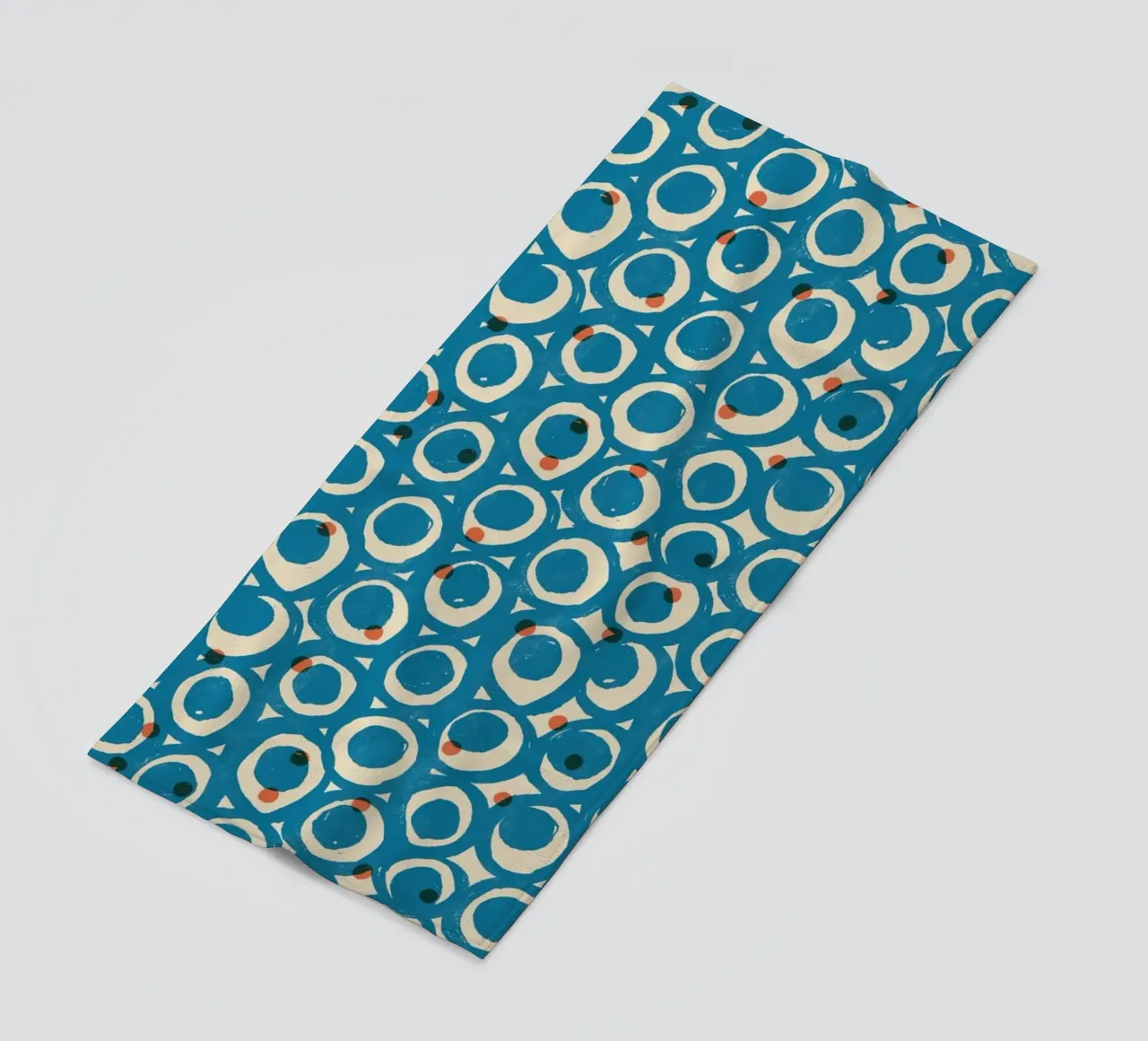 Cyano Pattern No 19 telo mare da treechild