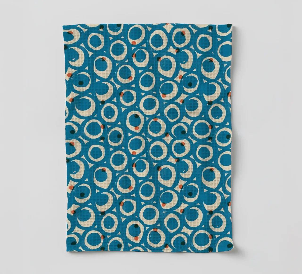 Cyano Pattern No 19 canovaccio da cucina da treechild