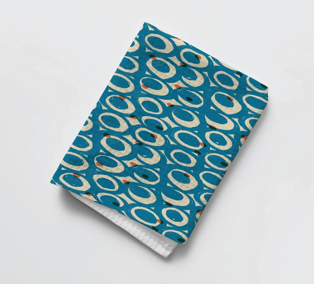 Cyano Pattern No 19 canovaccio da cucina da treechild