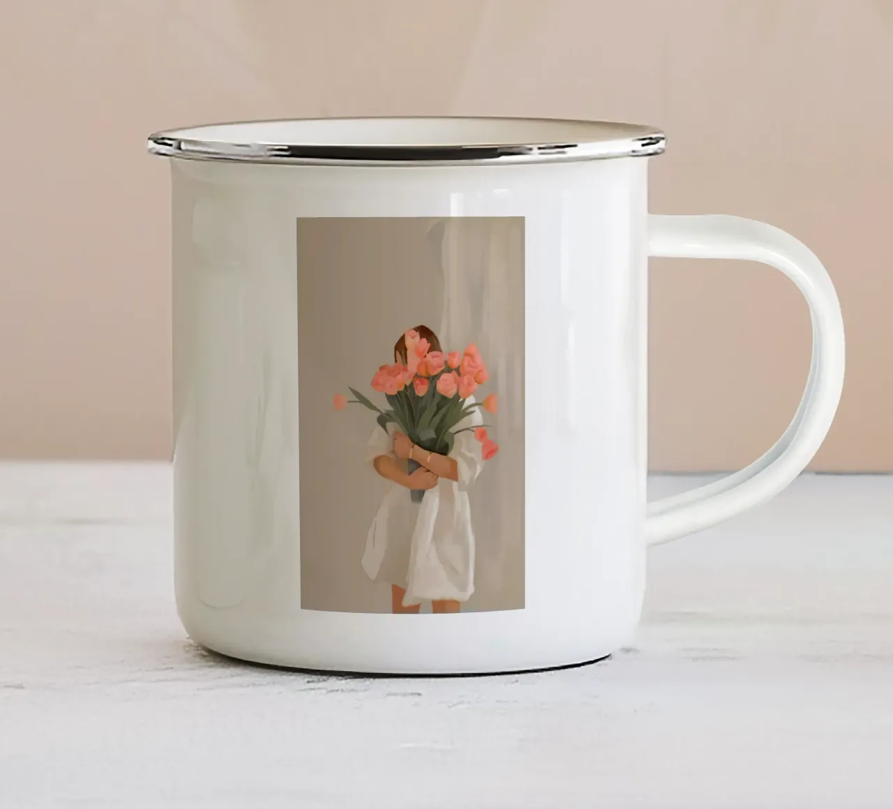 Veleno tazza in smalto da Verse