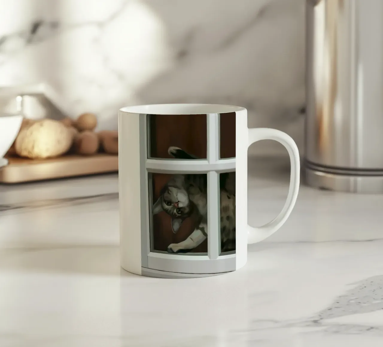 Ciao a tutti tazza in ceramica da Verse
