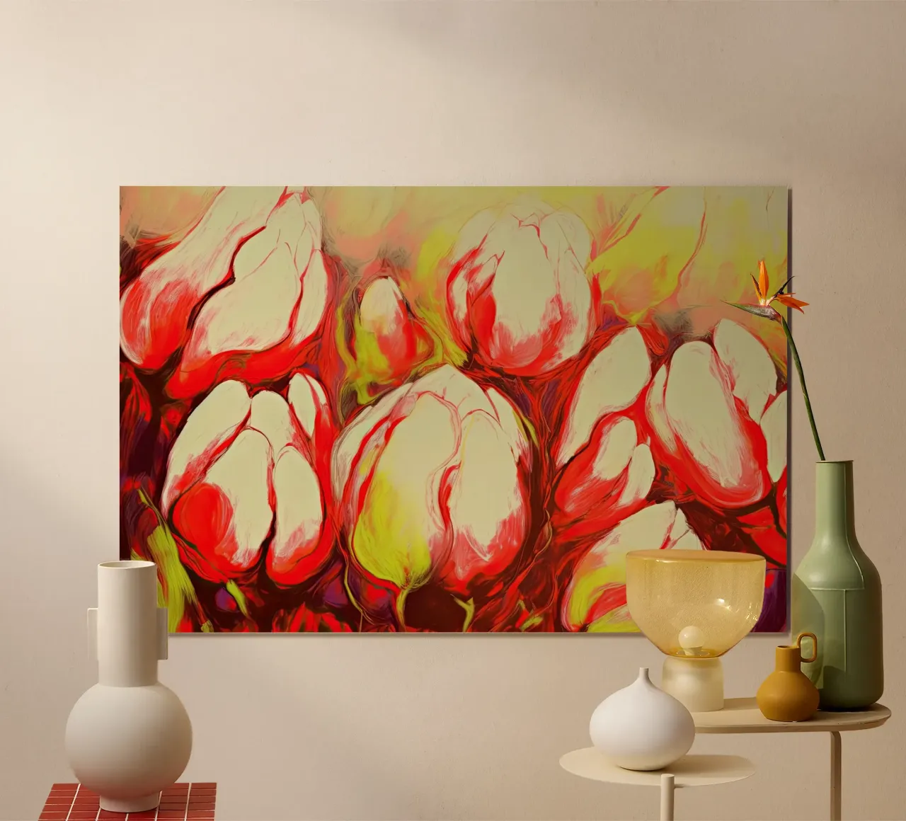 Wandkunst von Imagine Poster mit Kunststoffrahmen von Imagine