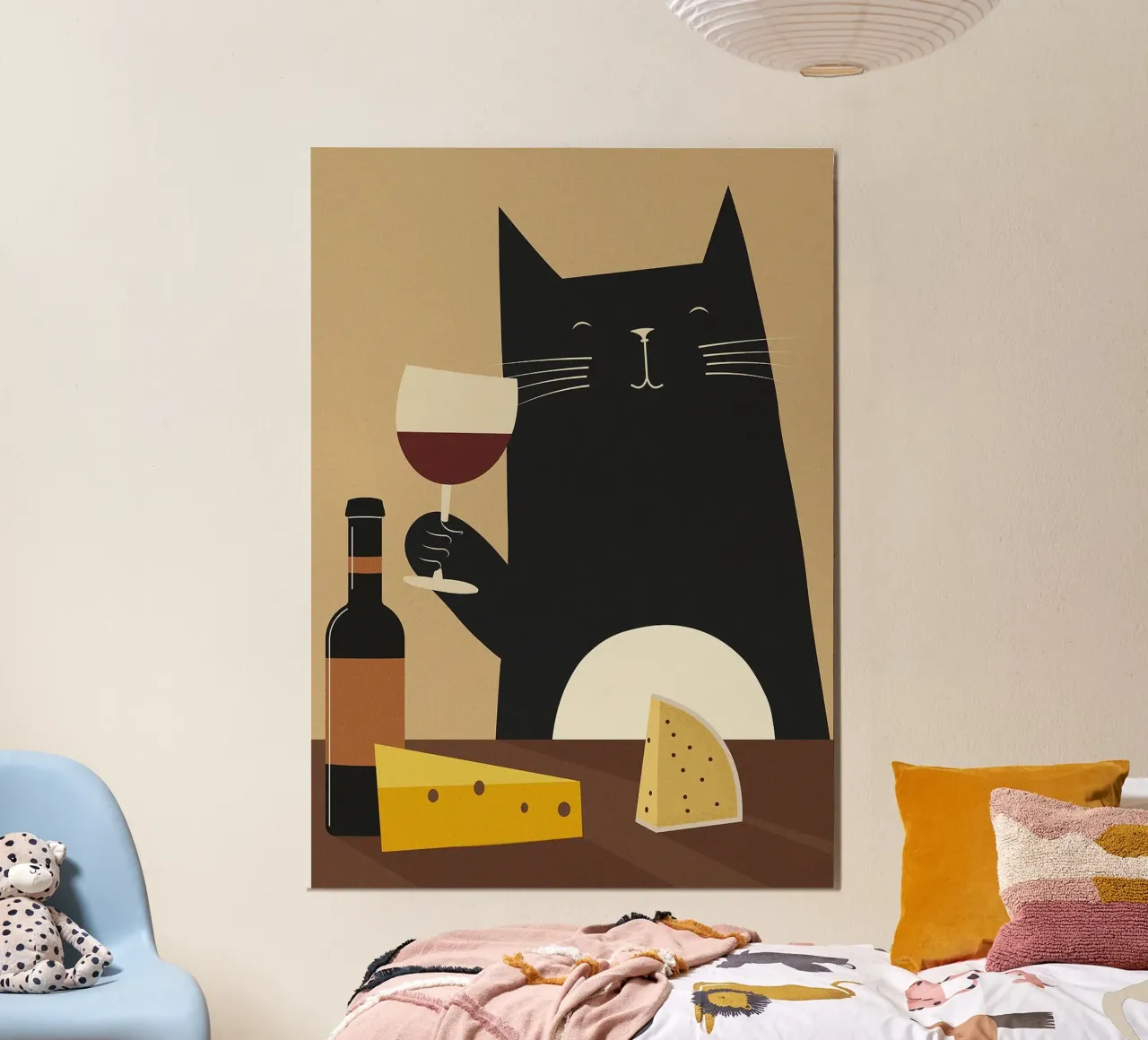 Elegant Cat forex plate by Patrick J Curtis