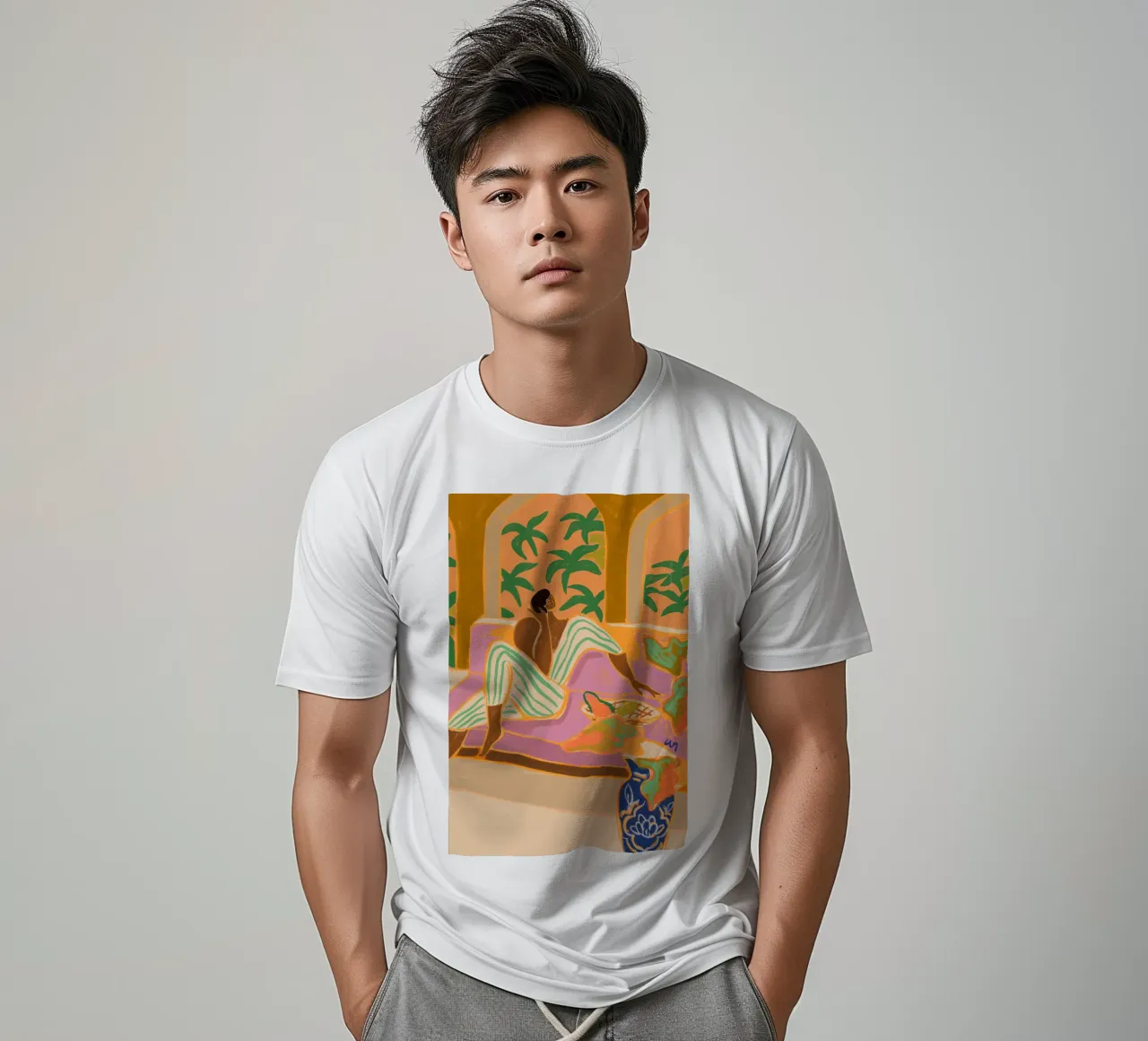 Twillight Lounge t-shirt by Arty Guava