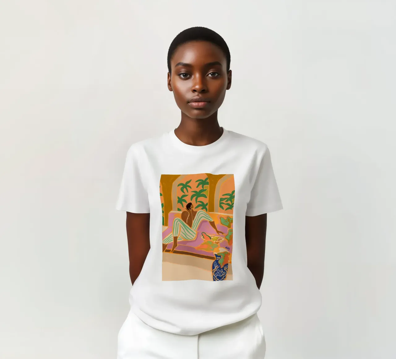Twillight Lounge t-shirt by Arty Guava