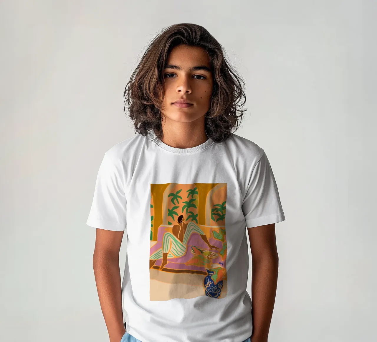 Twillight Lounge kids t-shirt by Arty Guava