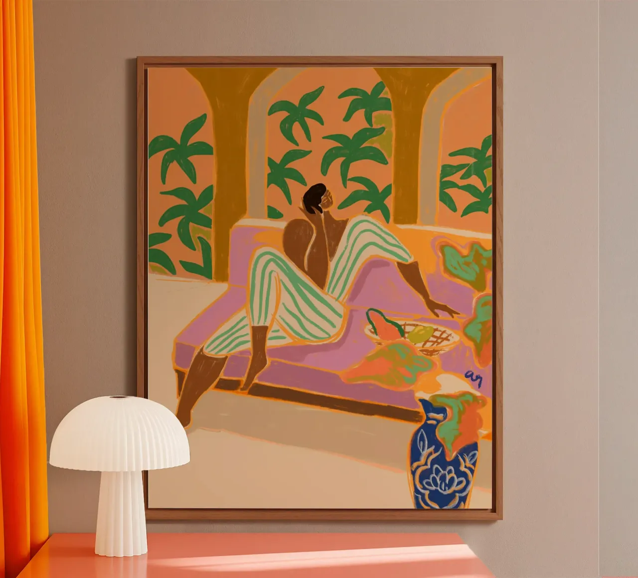 Twillight Lounge alluminio dibond da Arty Guava