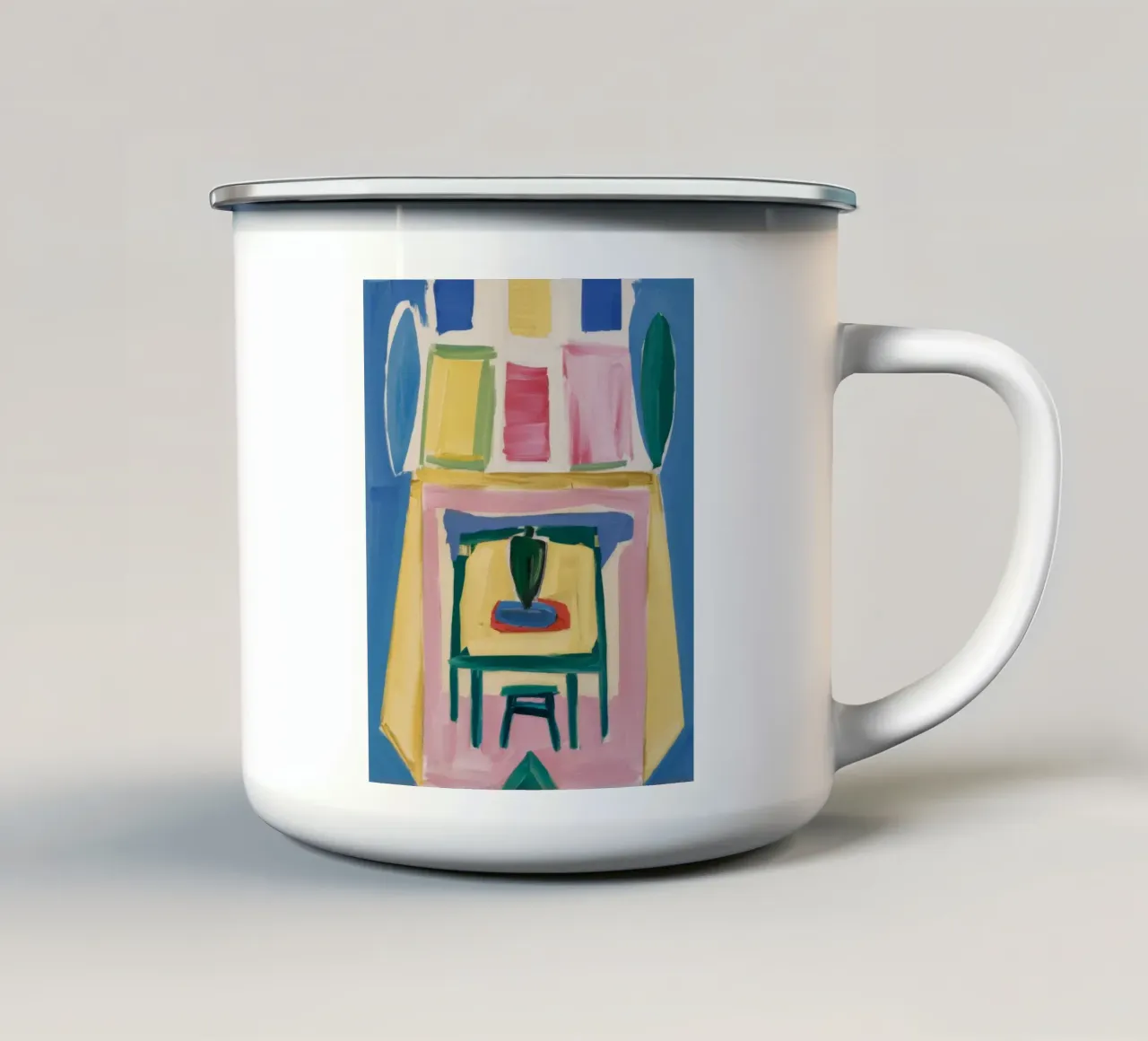 Sala da pranzo Dreamscape tazza in smalto da Dawn Light