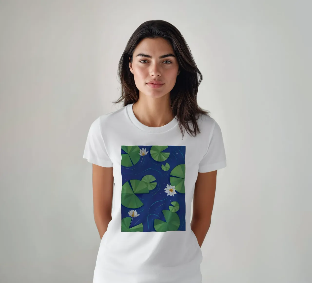 Ninfea Serenity t-shirt da Pan Denim