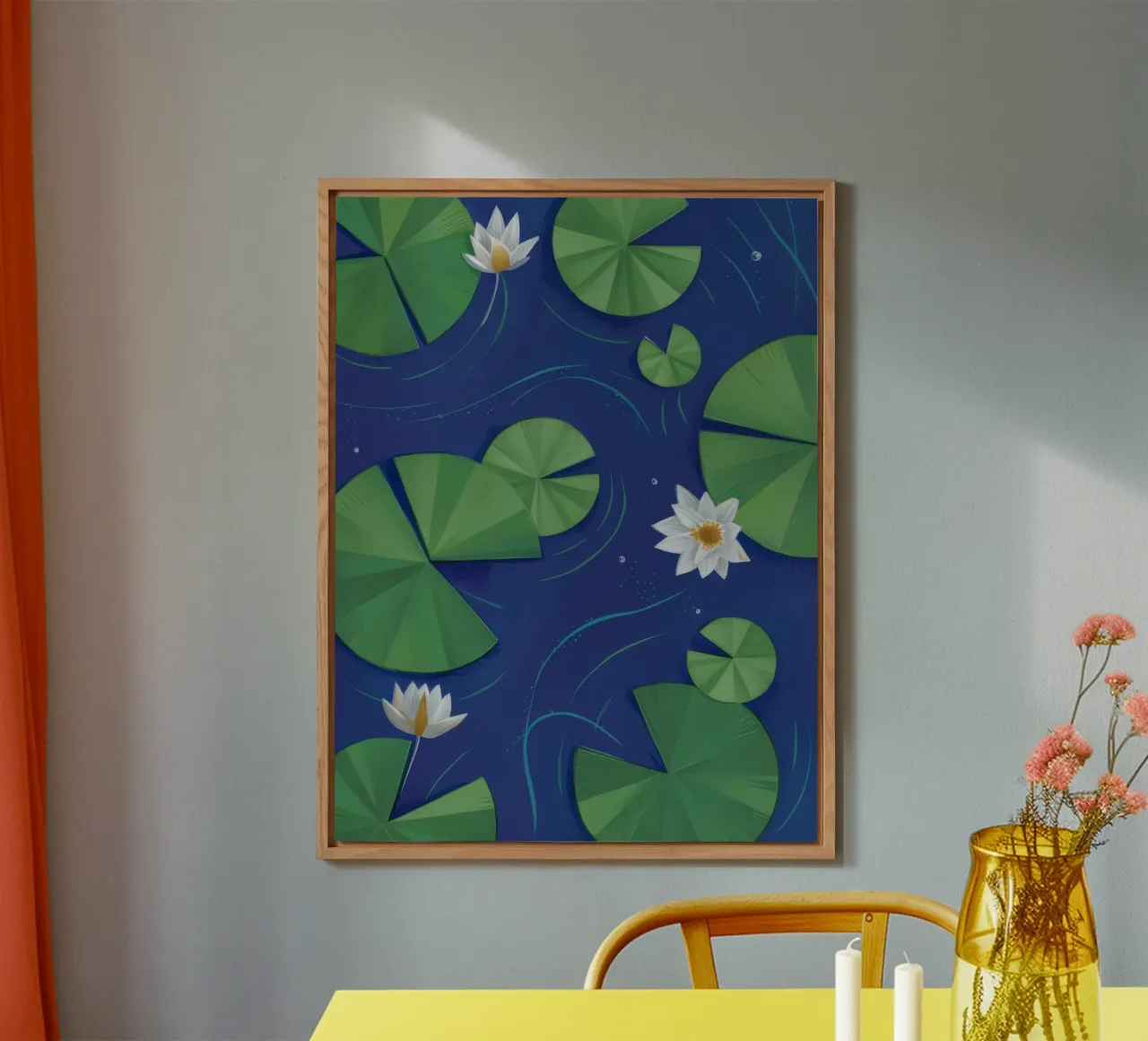 Ninfea Serenity alluminio dibond da Pan Denim