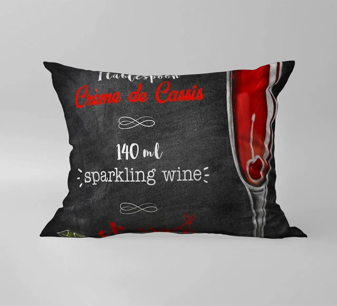 Kir Royale cuscino da Patrick J Curtis