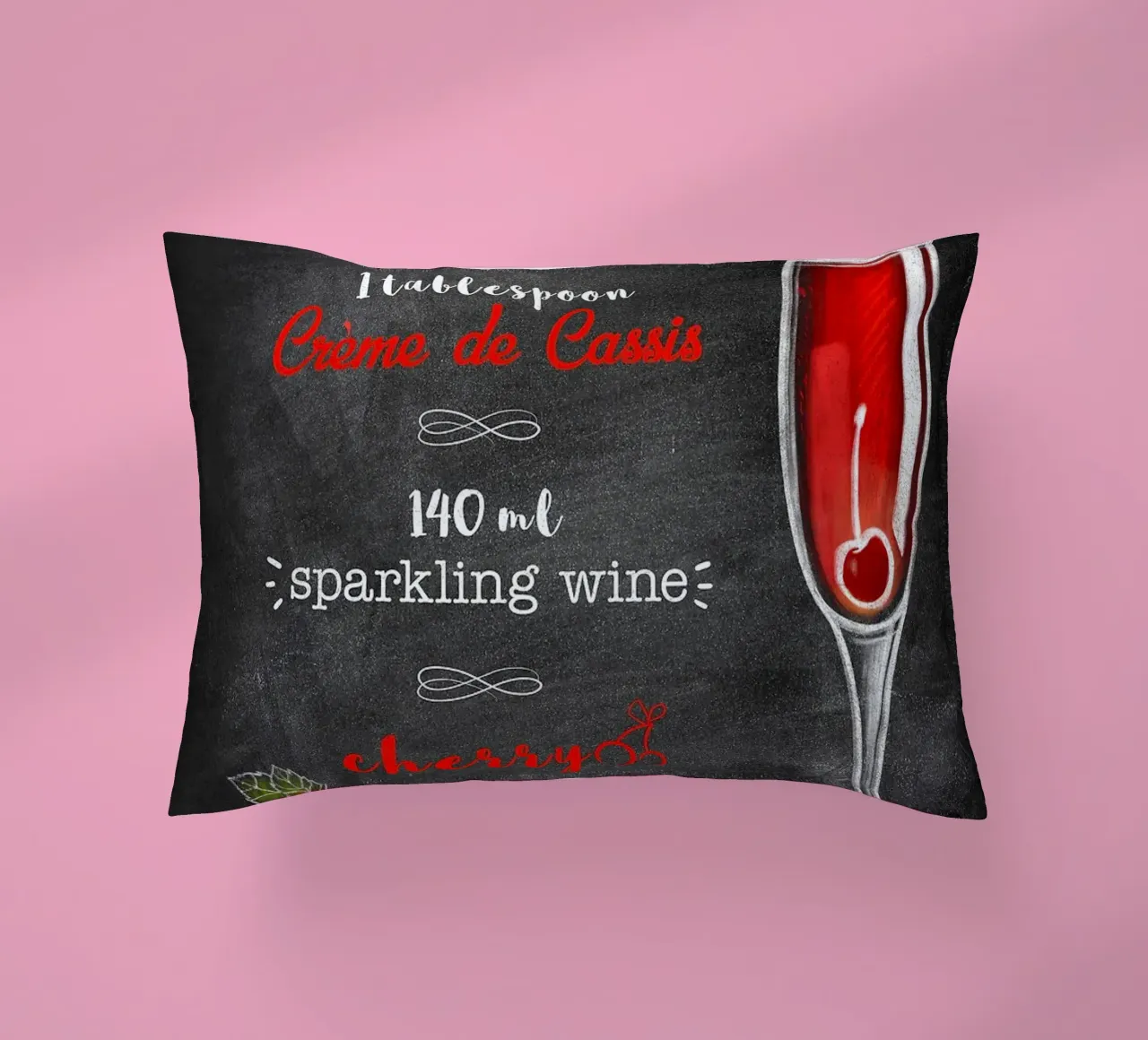 Kir Royale cuscino da Patrick J Curtis