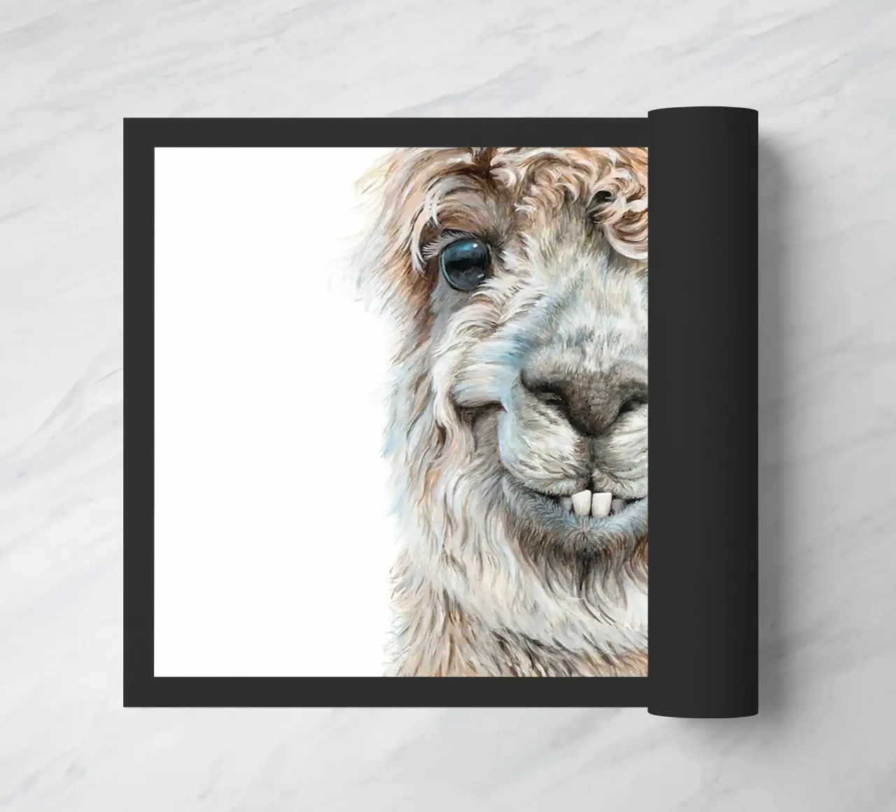 Latte di lama zerbino da Patrick J Curtis