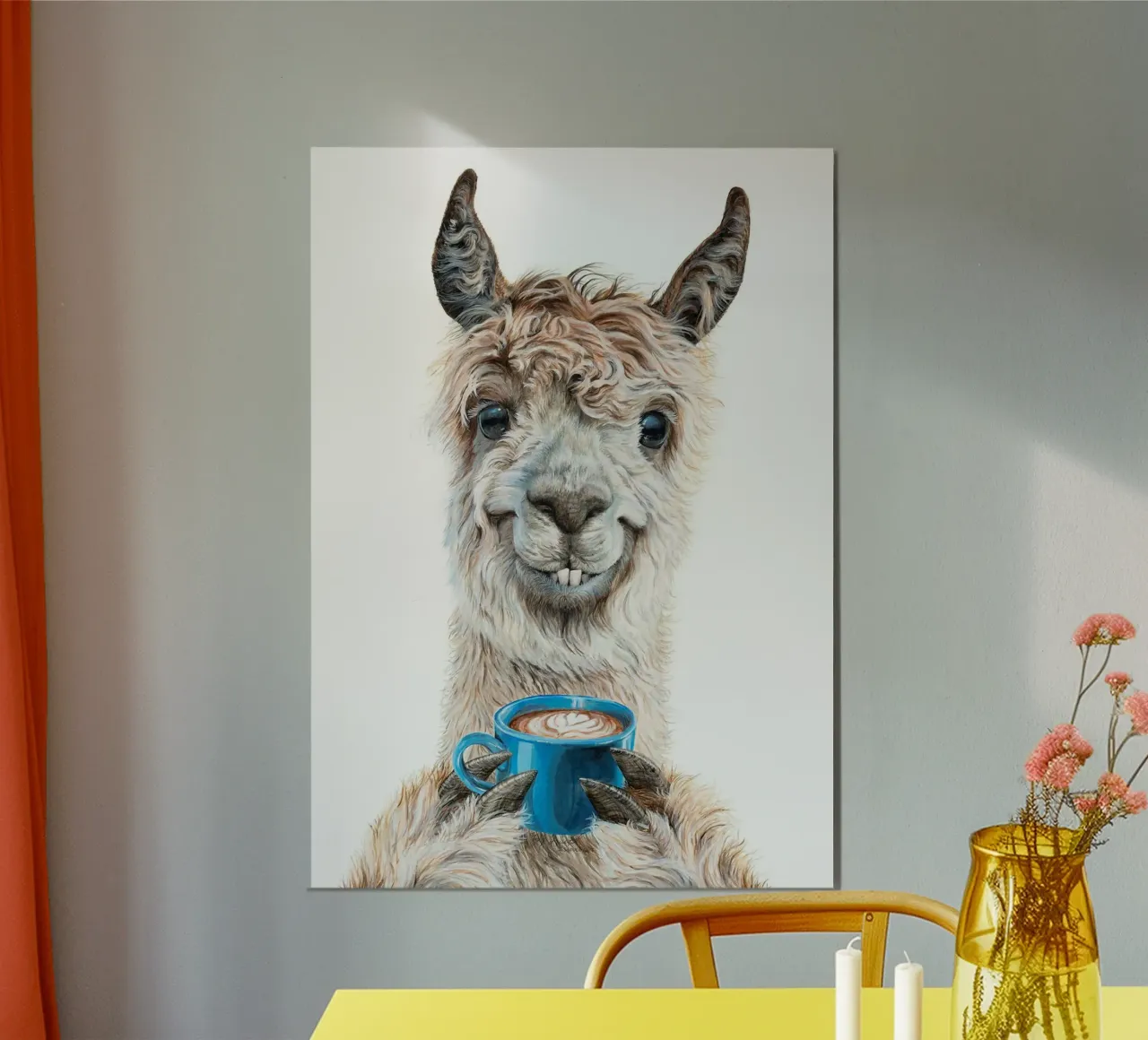 Latte di lama carta hahnemühle da Patrick J Curtis