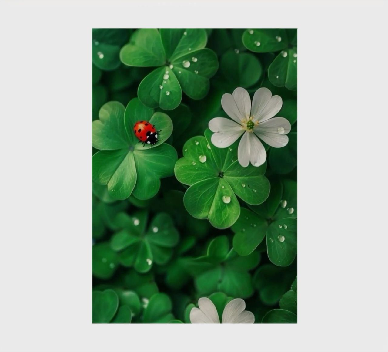 Clover & Ladybug notebook by graphic design