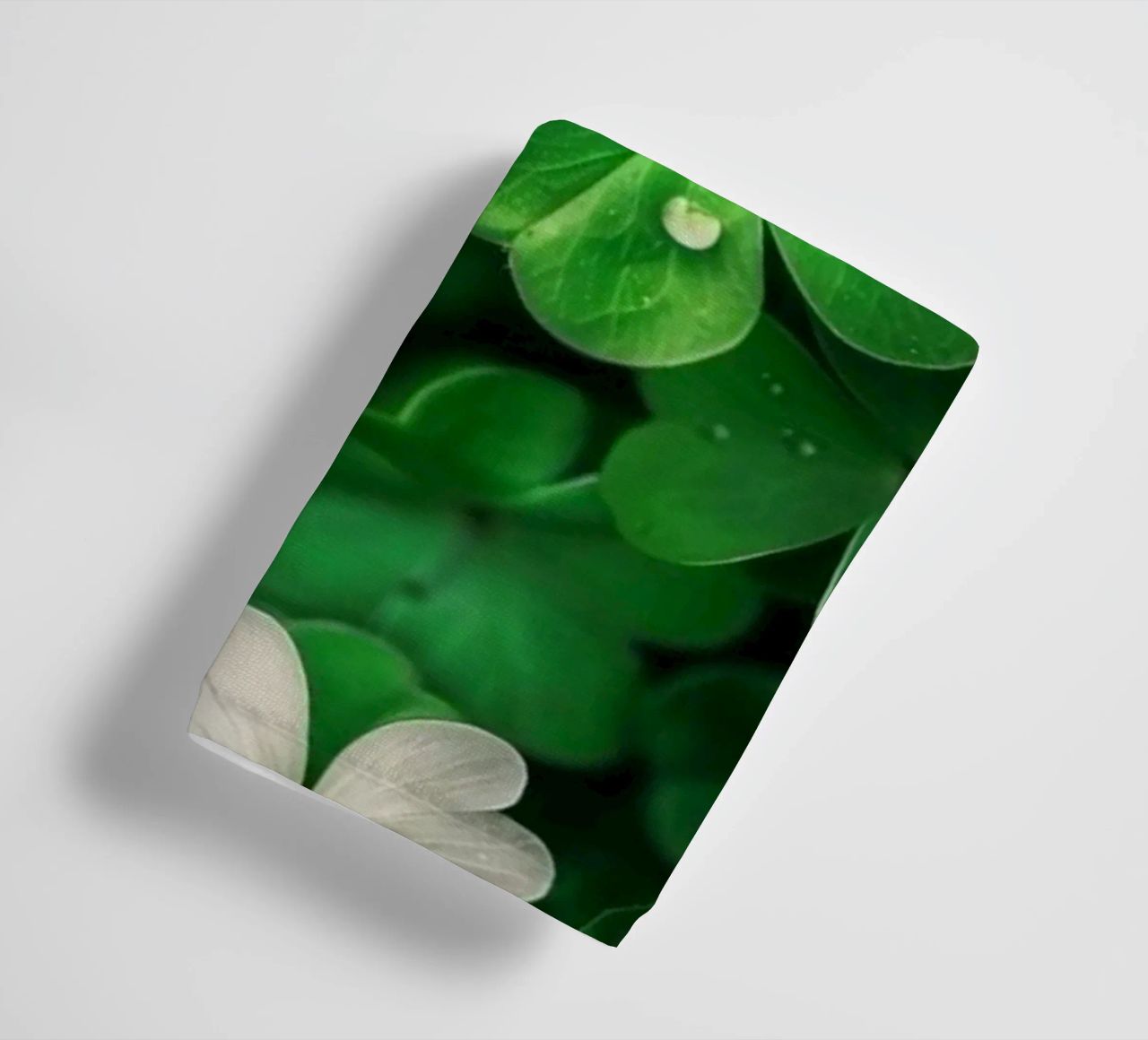 Clover & Ladybug towel by graphic design