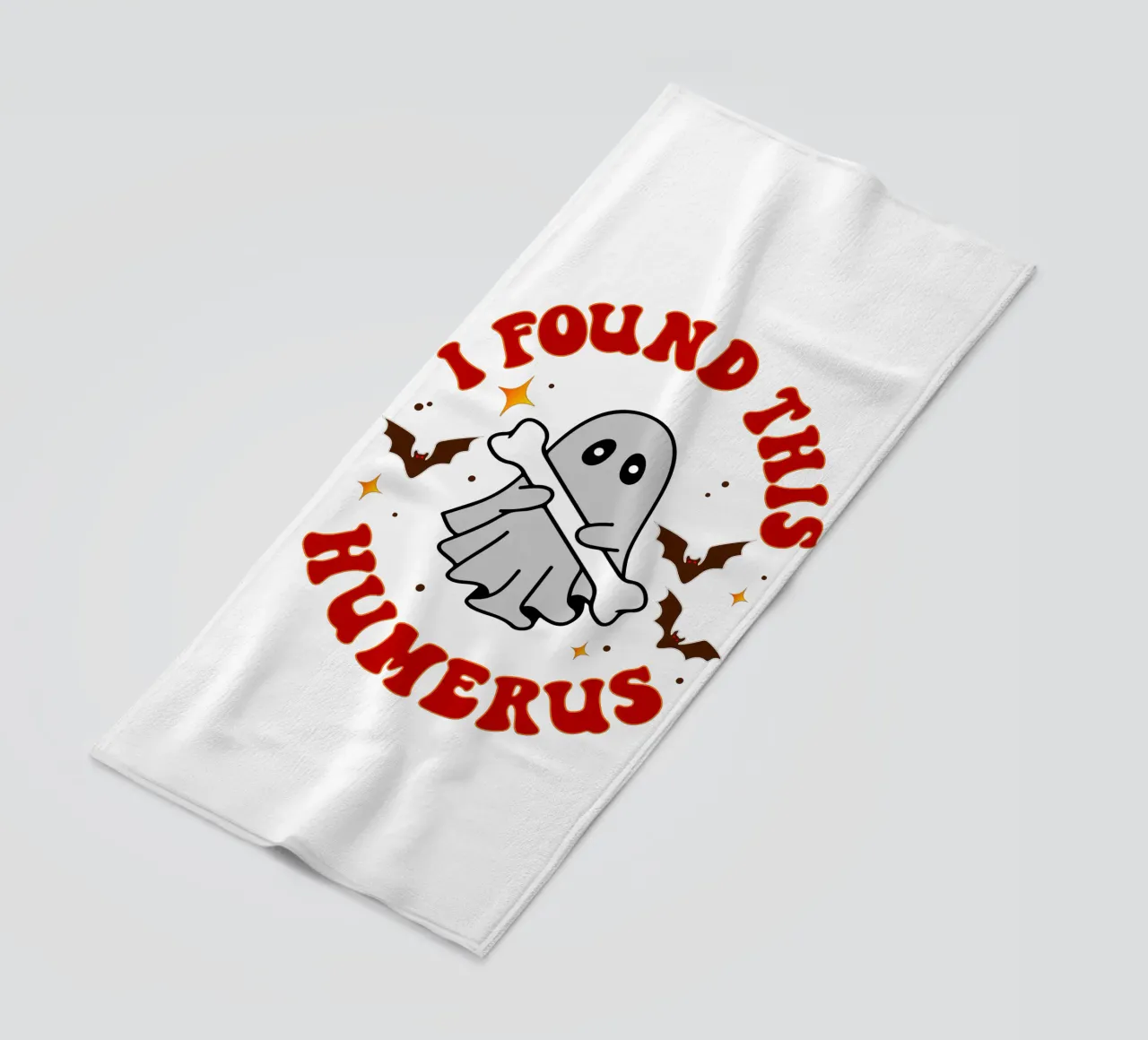 J'AI TROUVÉ CET HUMÉRUS serviette de plage de ersanim
