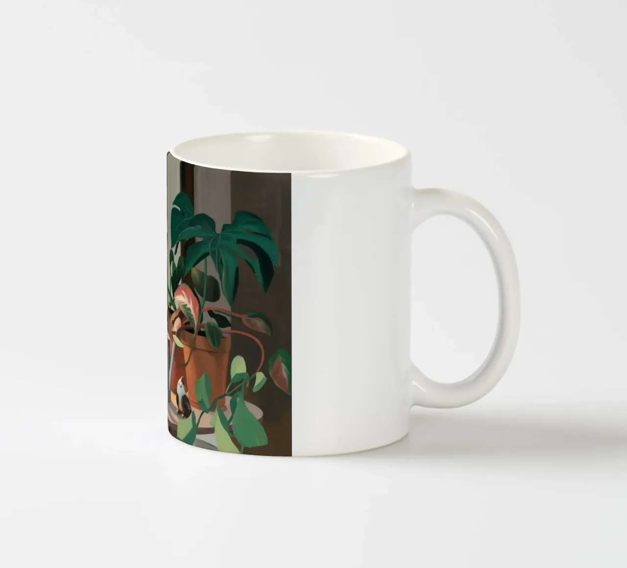 Giungla di annaffiatoi tazza in ceramica da Pan Denim