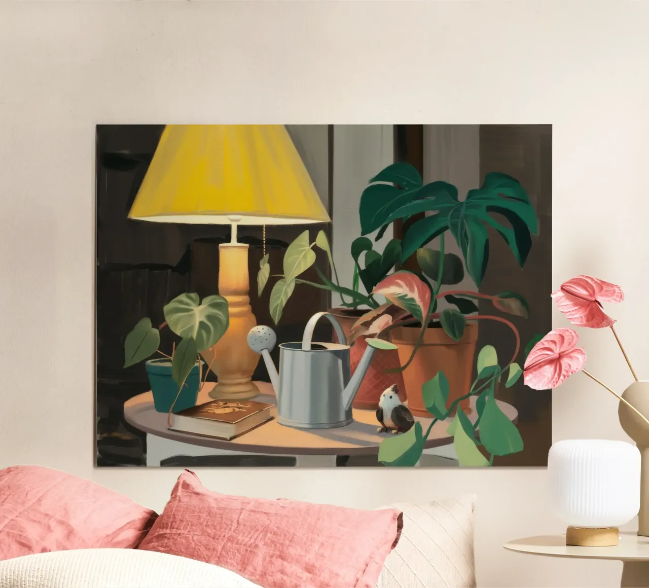 Giungla di annaffiatoi poster con telaio in plastica da Pan Denim