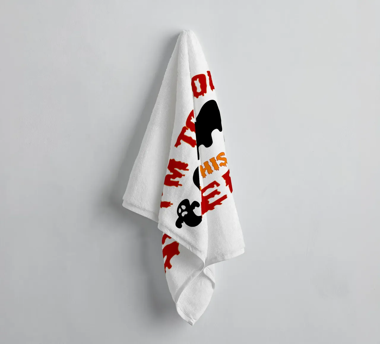 im to old for this sheet funny halloween towel by ersanim