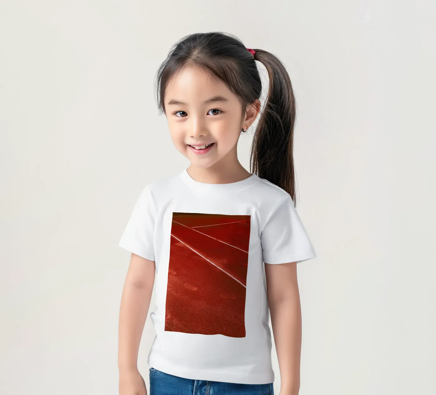 Footsteps t-shirt bambini da Sebastian Hilgetag
