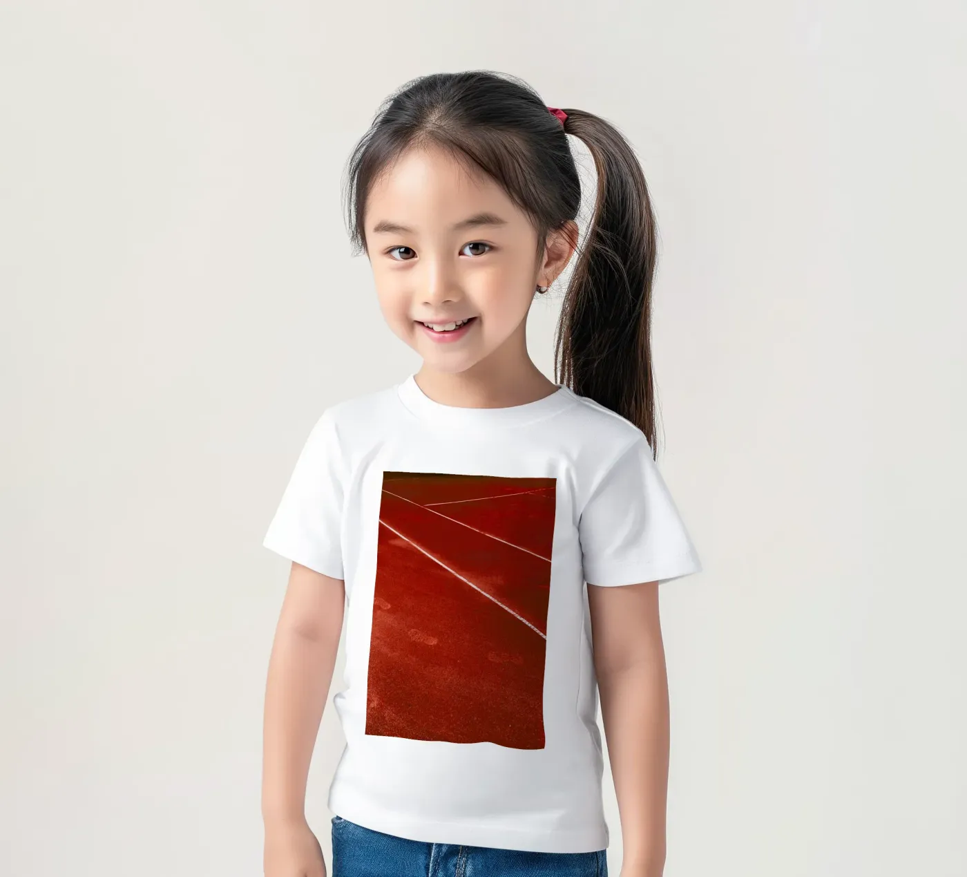 Footsteps t-shirt bambini da Sebastian Hilgetag